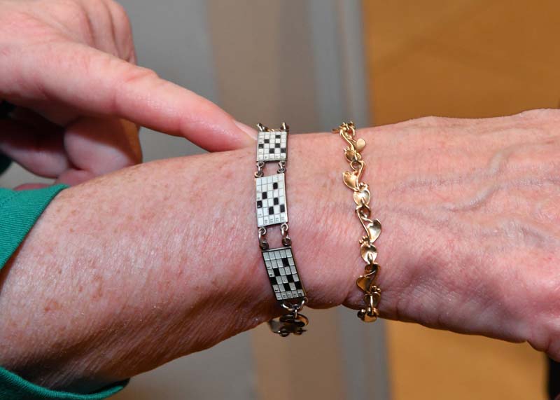 Rare Crosswords Bracelet 